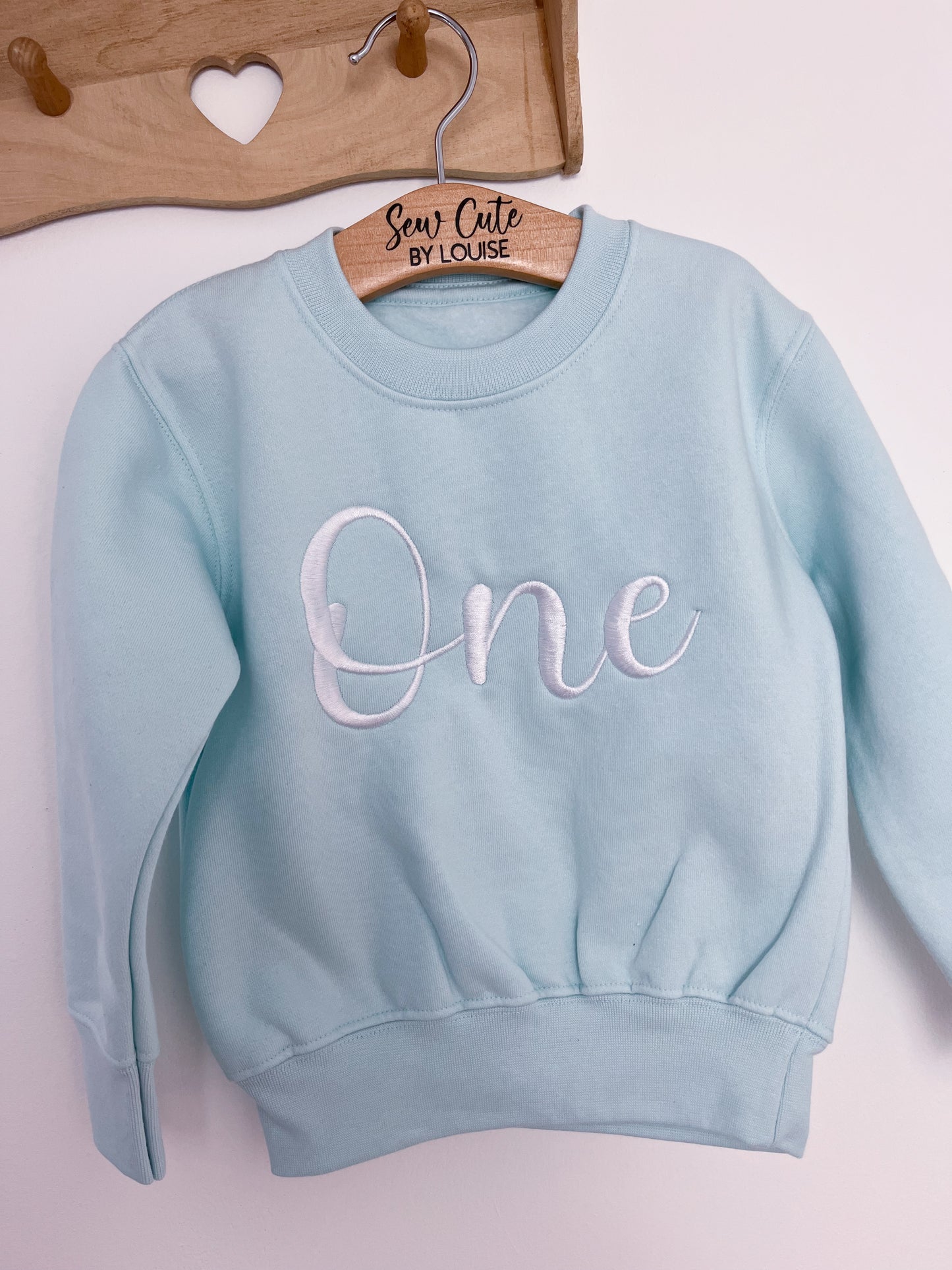 Aqua Signature One Birthday Sweatshirt