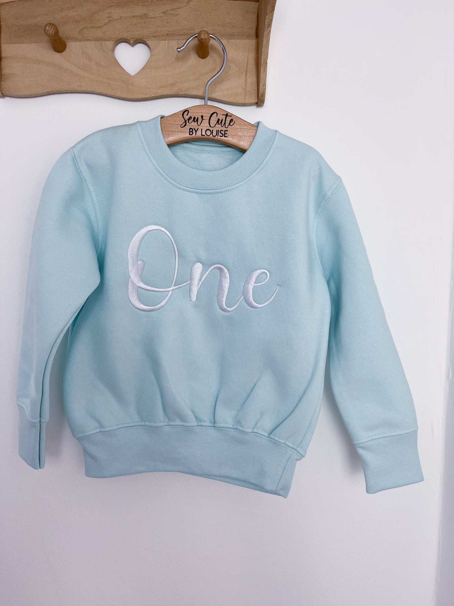 Aqua Signature One Birthday Sweatshirt