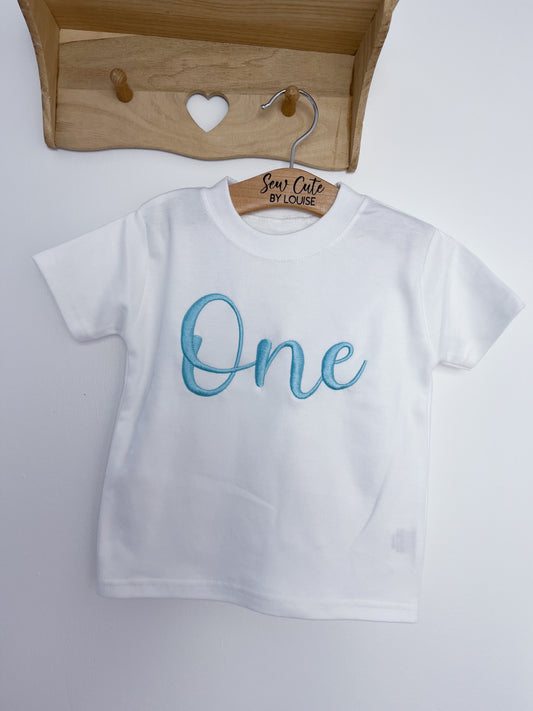 One Signature Birthday T Shirt