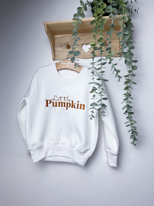 Little Pumpkin Sweatshirt