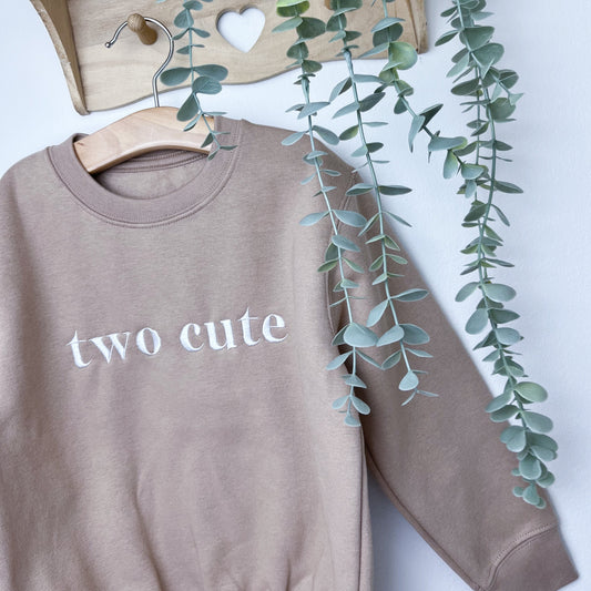 Stone Two Cute Birthday Sweatshirt